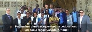 une table ronde Canada-Afrique