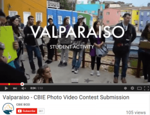 Valparaiso student art video screenshot