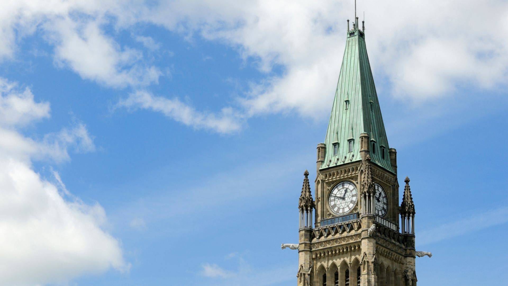 Peace Tower at Parliament Hill, Ottawa, Canada